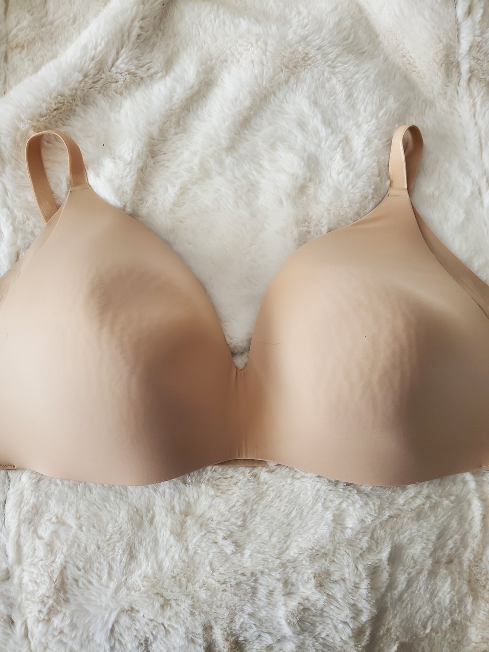 knix Original Wingwoman Seamless Nude T-Shirt Bra Size 8 40D